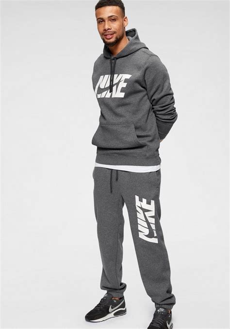 jogginganzug damen grau nike|nike jogginanzüge.